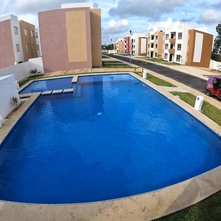 Departamento Equipado Apartment Cancun Bagian luar foto